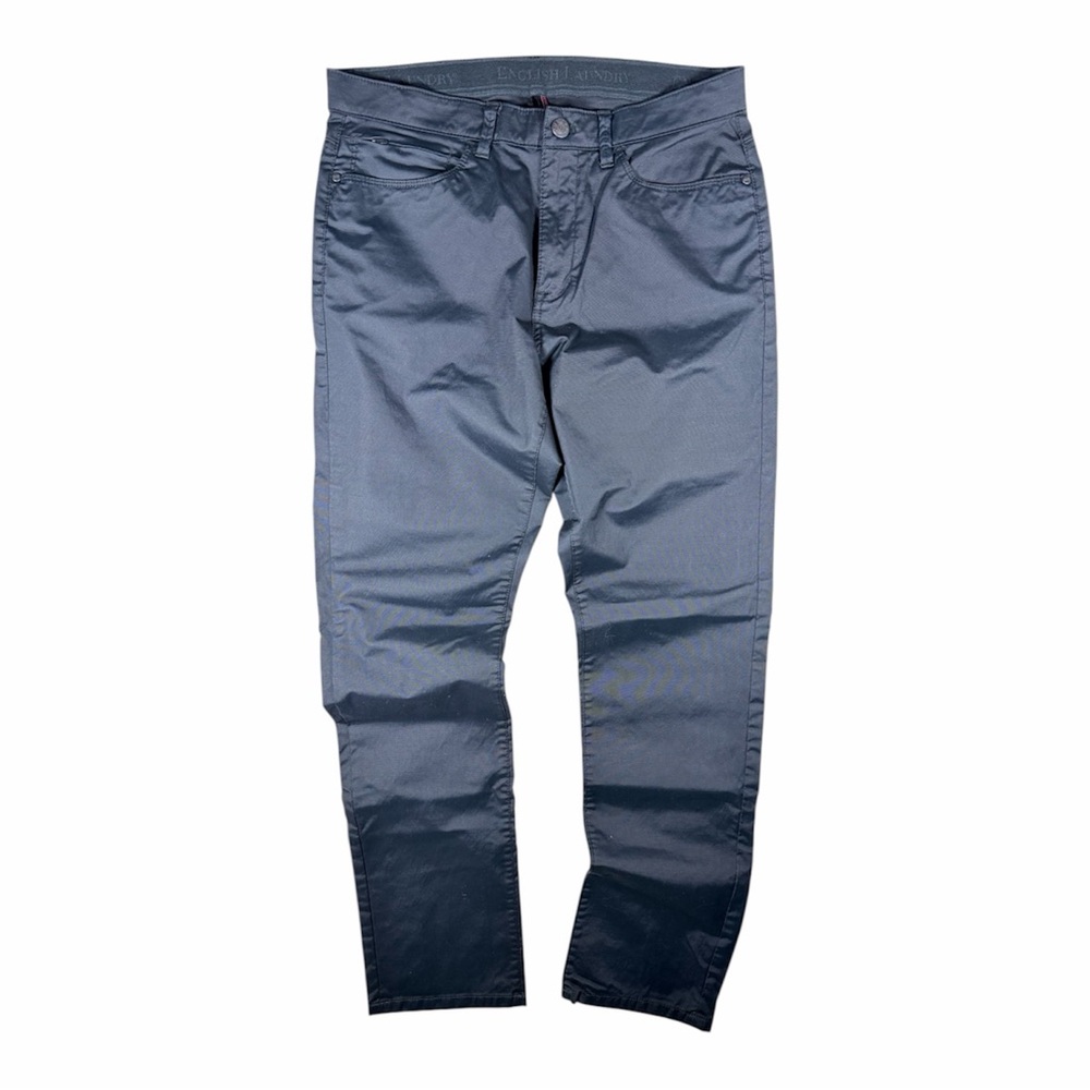 English Laundry Men's Black Chinos